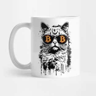 Bitcoin Cat Unleashed! Mug